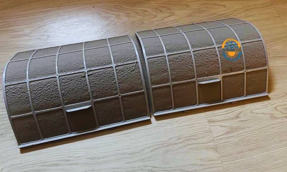 Filtres courbés sales