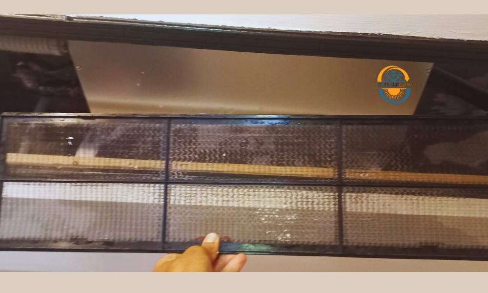 Filtre intérieur très sale