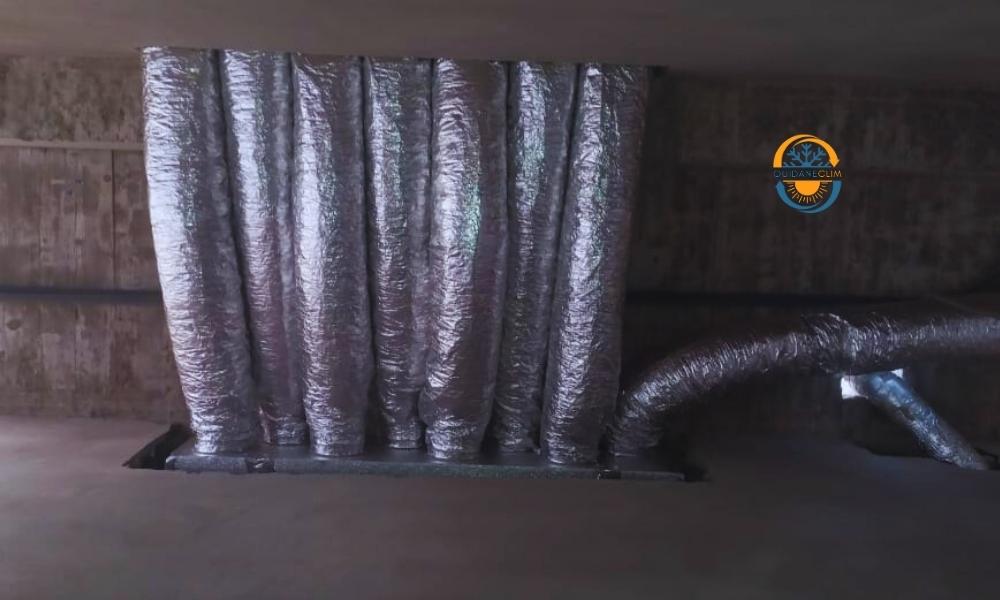 Cassette gainable — installation